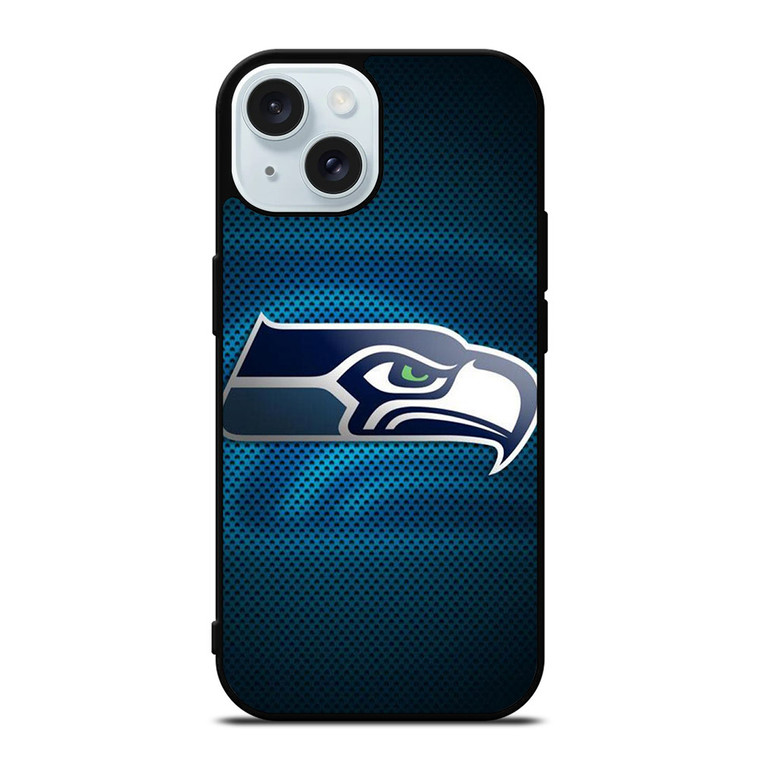 SEATTLE SEAHAWKS LOGO 3 iPhone 15 Case
