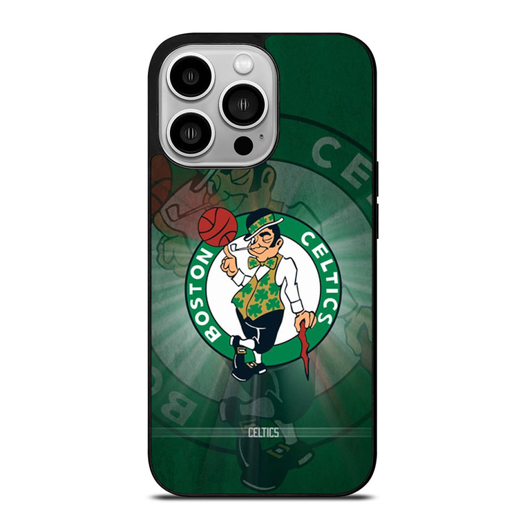 BOSTON CELTICS LOGO 4 iPhone 14 Pro Case