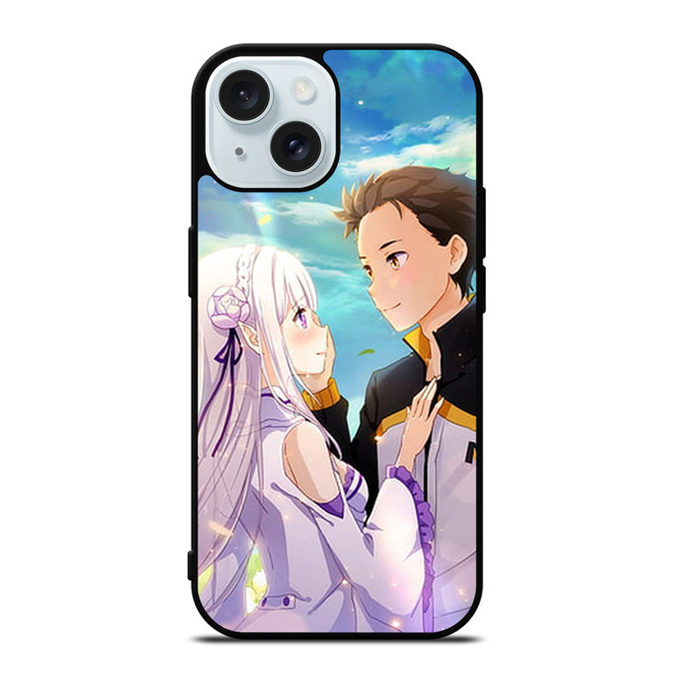 SUBARU AND EMILIA iPhone 15 Case