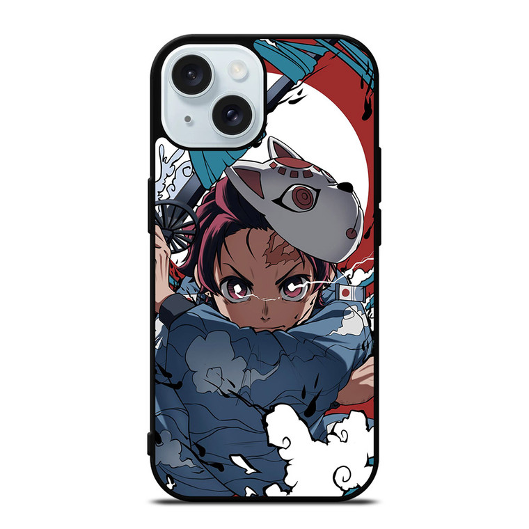 TANJIRO KAMADO DEMON SLAYER 2 iPhone 15 Case