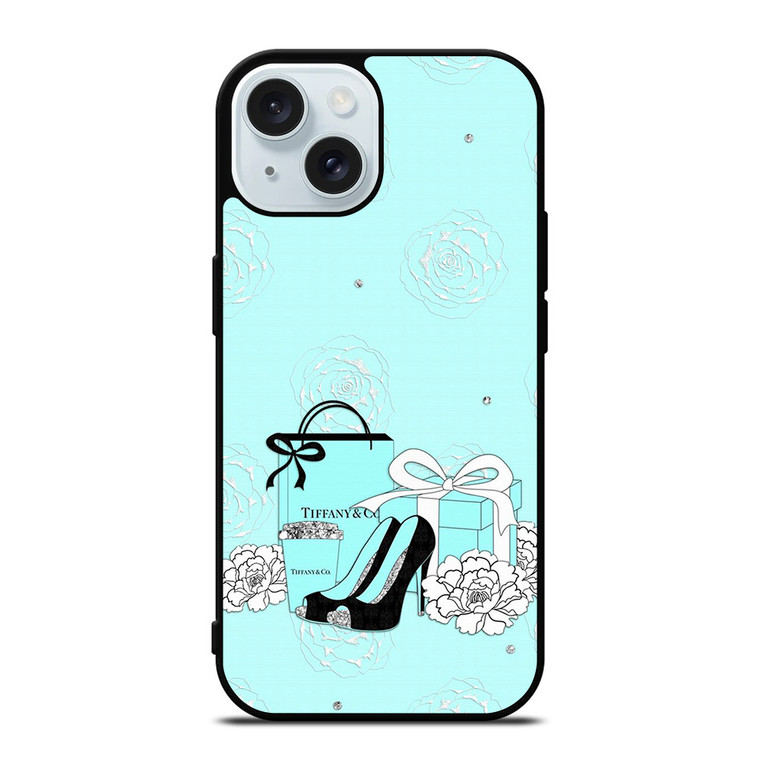 TIFFANY AND CO FLOWER iPhone 15 Case