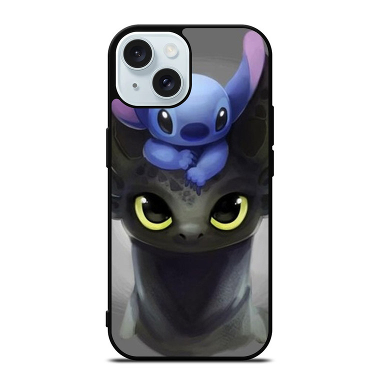 TOOTHLESS AND STITCH iPhone 15 Case