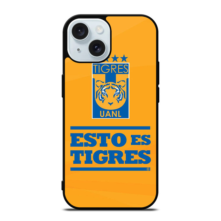 UANL TIGRES LOGO iPhone 15 Case