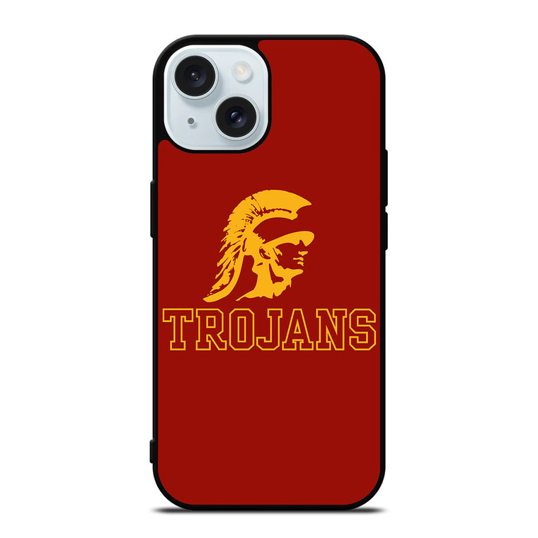 USC TROJANS LOGO iPhone 15 Case