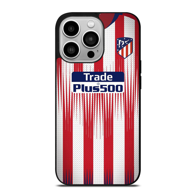 ATLETICO MADRID JERSEY iPhone 14 Pro Case