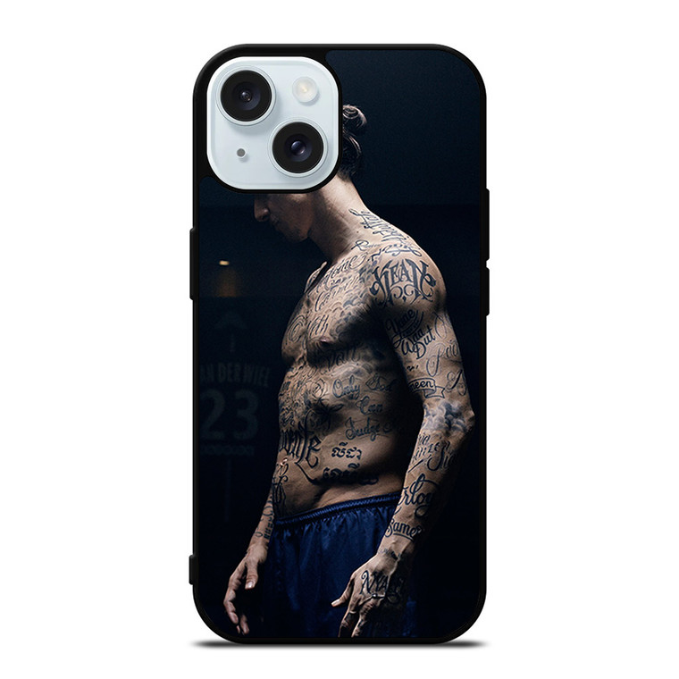 ZLATAN IBRAHIMOVIC TATTOO iPhone 15 Case