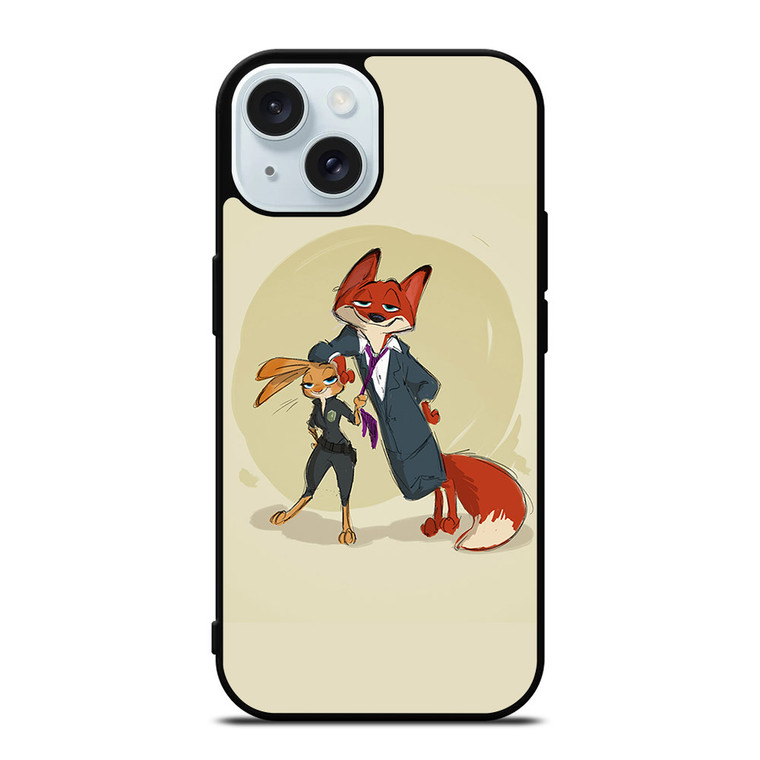 ZOOTOPIA CUTE DISNEY iPhone 15 Case