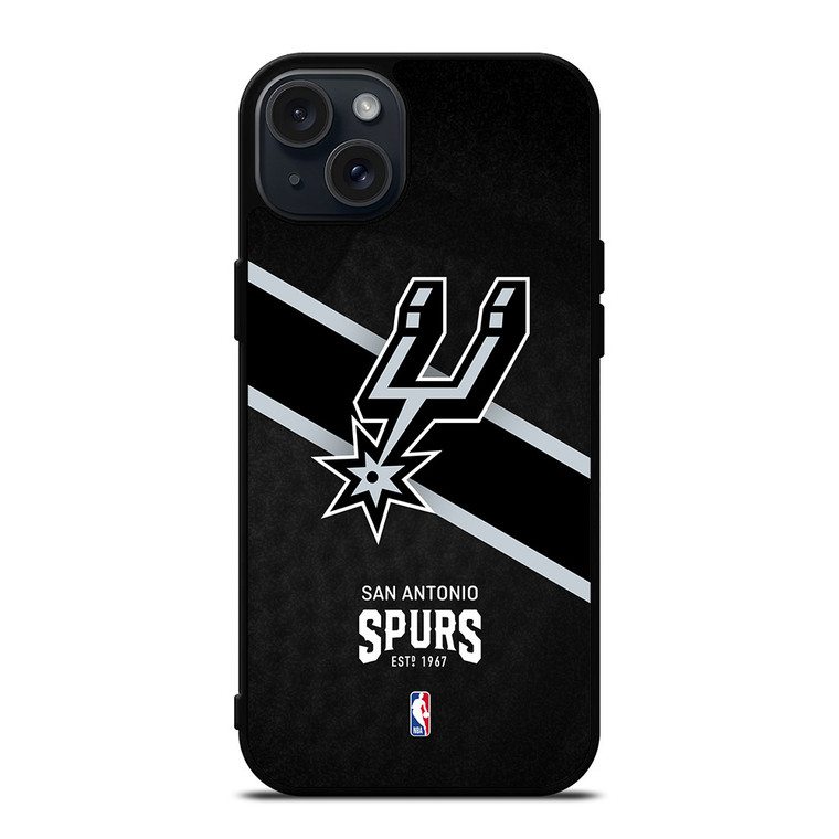 SAN ANTONIO SPURS ICON 3 iPhone 15 Plus Case