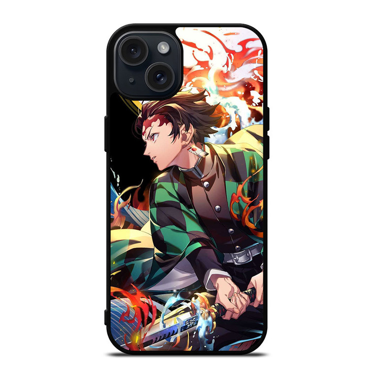 TANJIRO KAMADO DEMON SLAYER iPhone 15 Plus Case