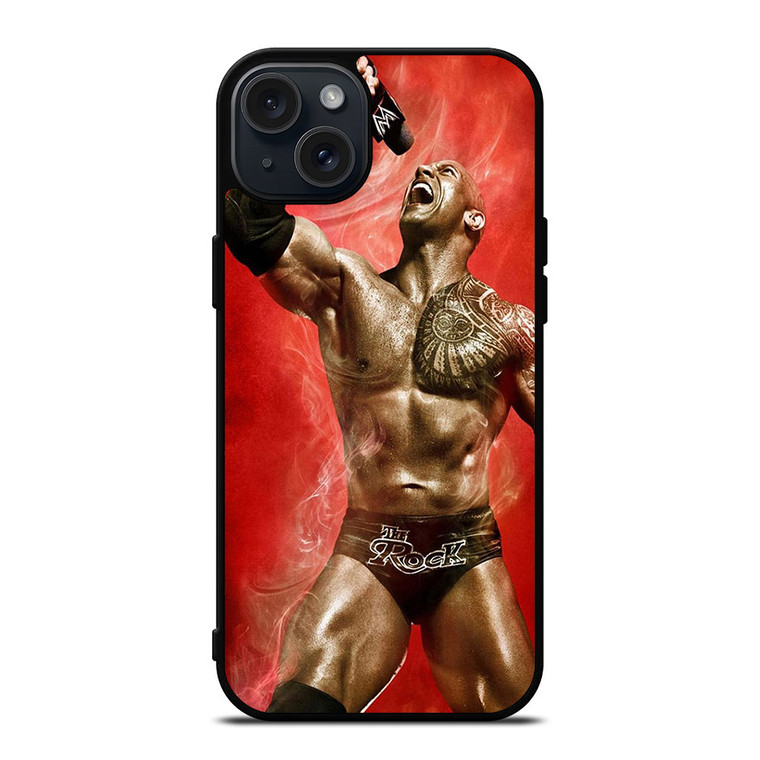 THE ROCK WWE CHAMPIONS 2 iPhone 15 Plus Case