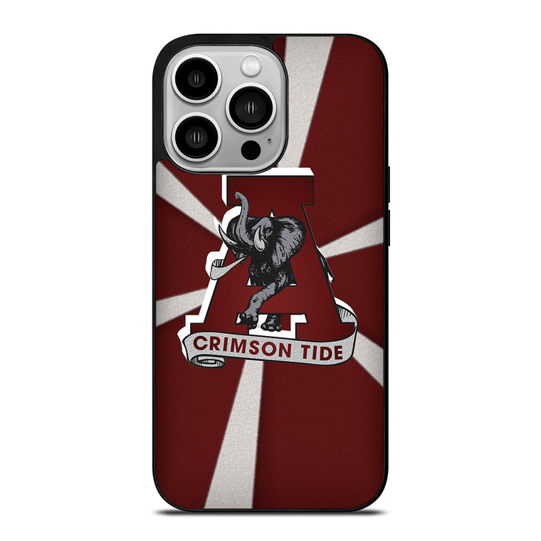 ALABAMA CRIMSON TIDE LOGO 3 iPhone 14 Pro Case