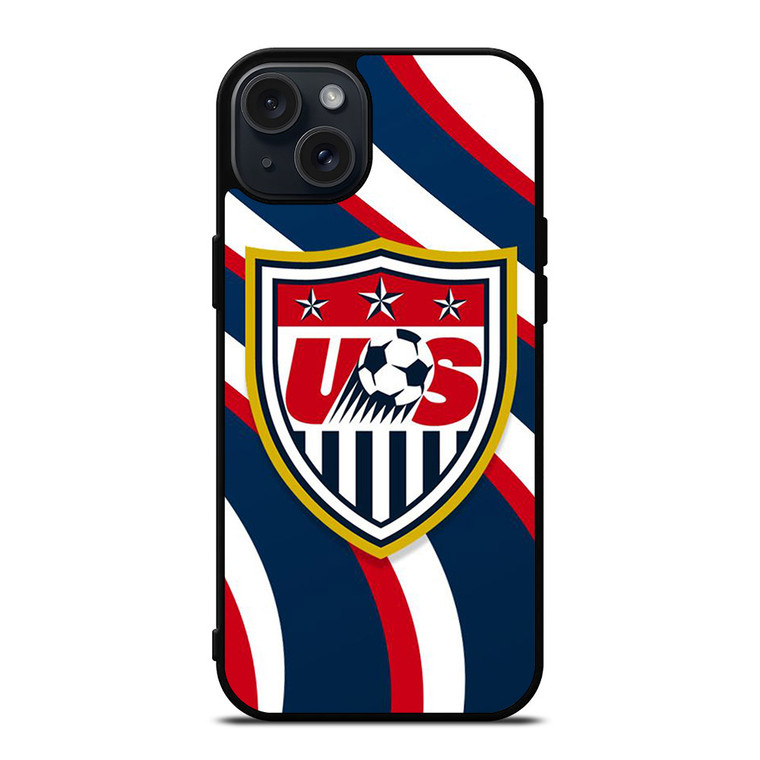 US SOCCER LOGO iPhone 15 Plus Case