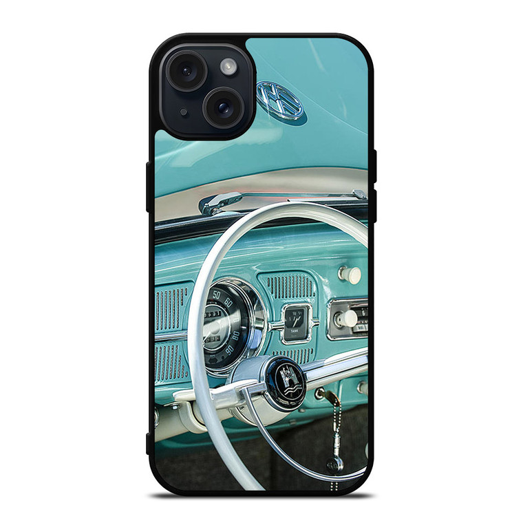 VW CLASSIC STEERING WHEEL 2 iPhone 15 Plus Case