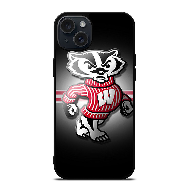 WISCONSIN BADGERS 3 iPhone 15 Plus Case