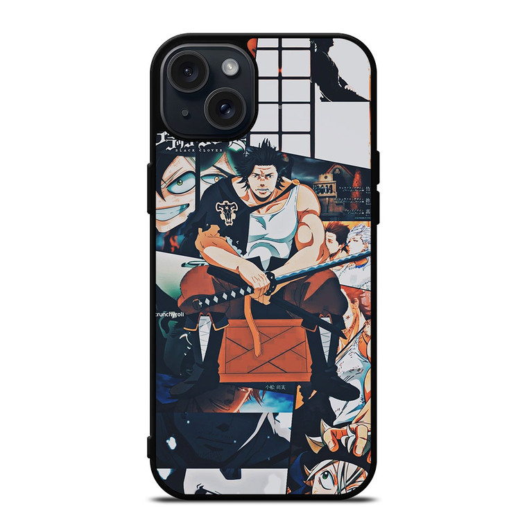 YAMI BLACK CLOVER COLLAGE 2 iPhone 15 Plus Case