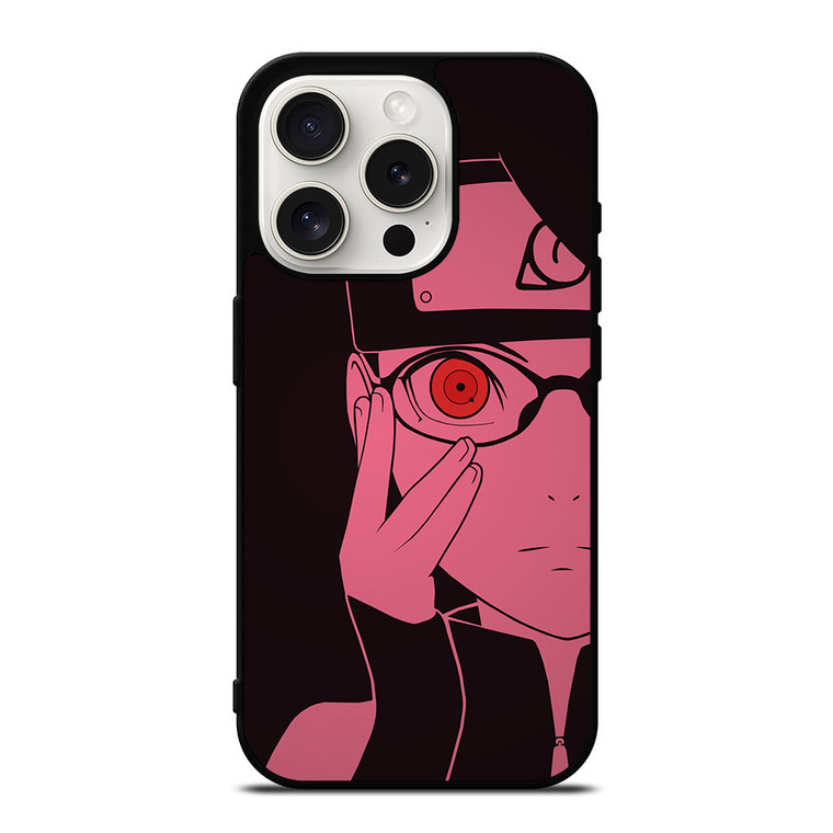 SARADA UCHIHA iPhone 15 Pro Case