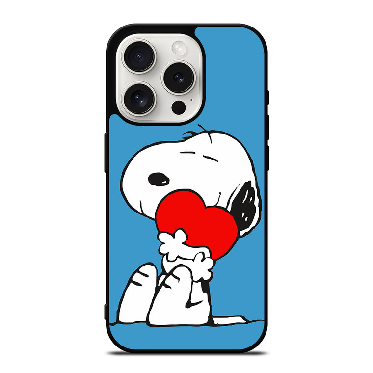SNOOPY LOVE iPhone 15 Pro Case