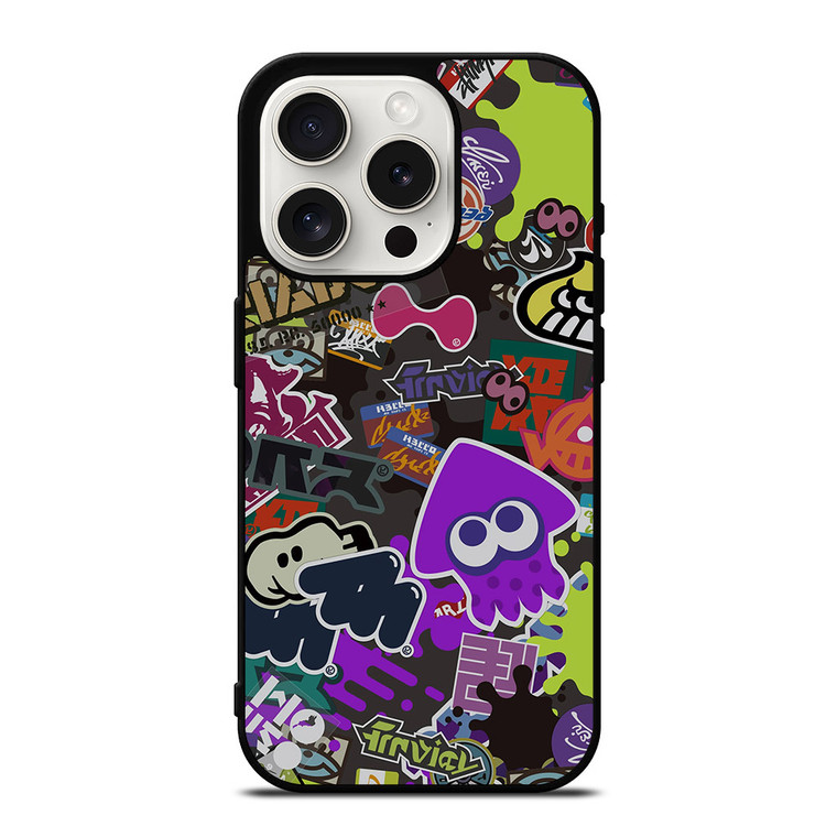 SPLATOON GAME 2 iPhone 15 Pro Case