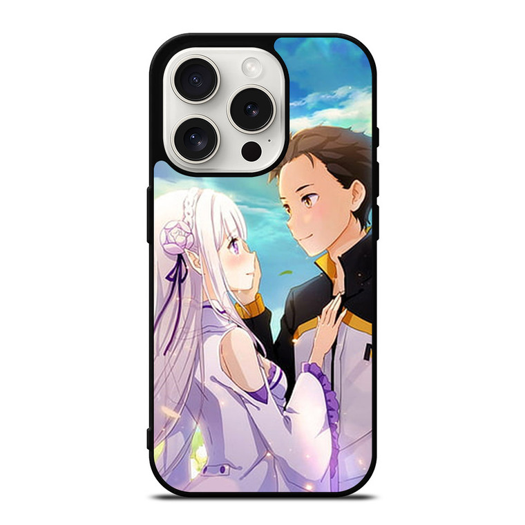 SUBARU AND EMILIA iPhone 15 Pro Case