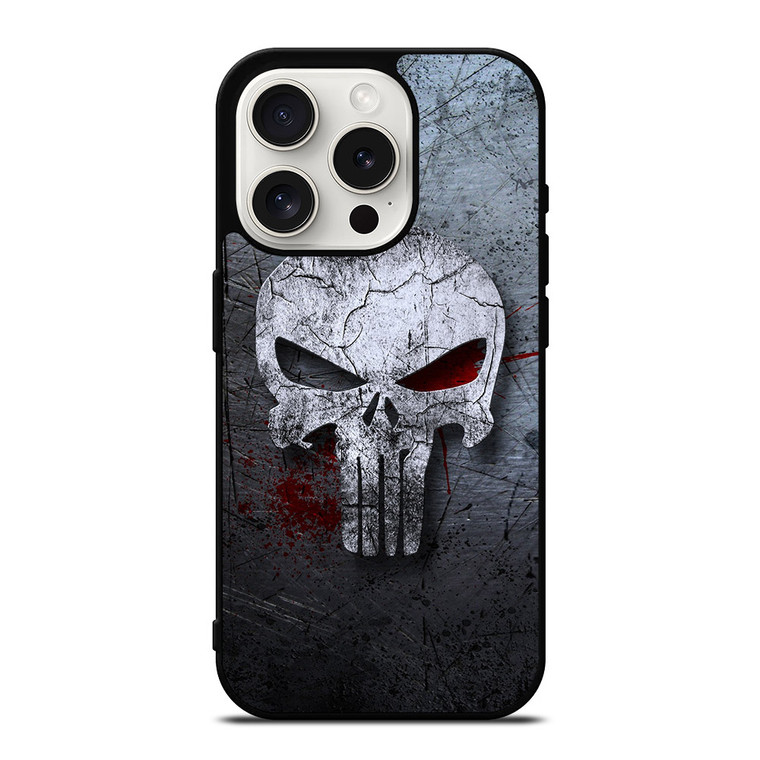 THE BLOODY PUNISHER SKULL iPhone 15 Pro Case