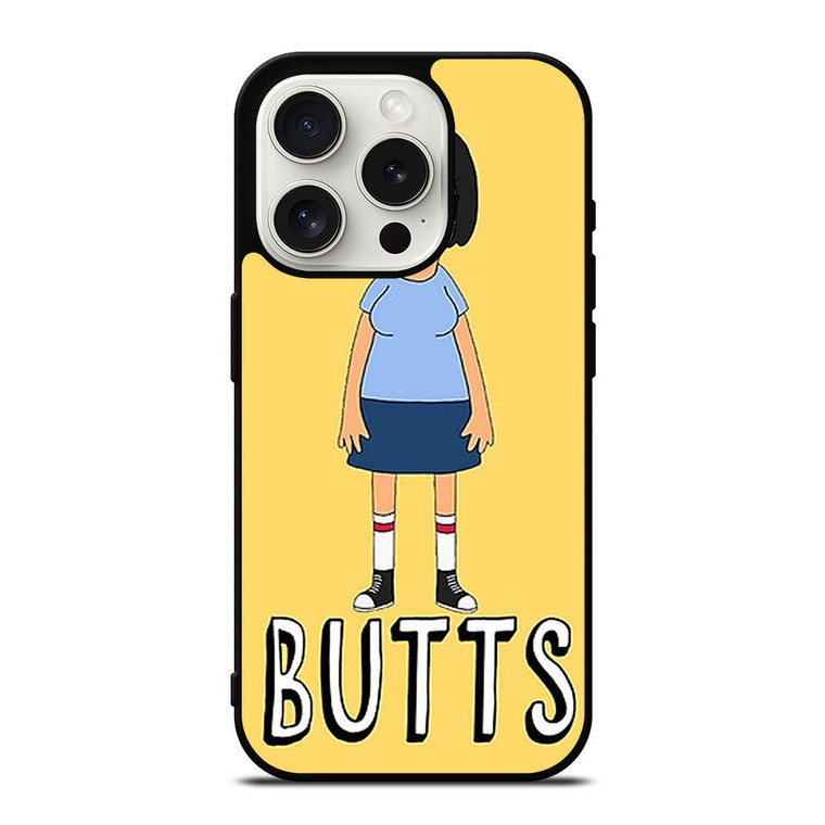 TINA BOBS BURGERS BUTTS iPhone 15 Pro Case