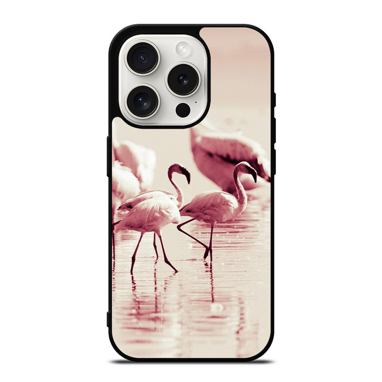 TWIN FLAMINGO iPhone 15 Pro Case