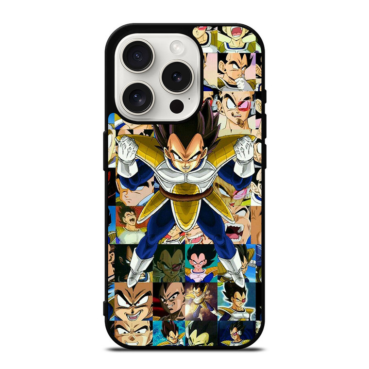 VEGETA COLLAGE iPhone 15 Pro Case