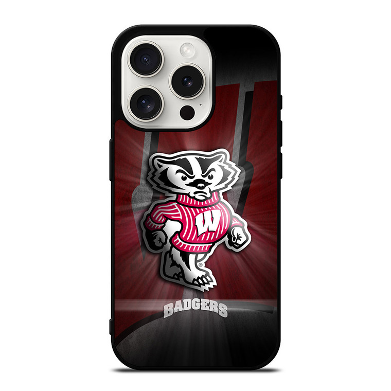 WISCONSIN BADGERS 2 iPhone 15 Pro Case