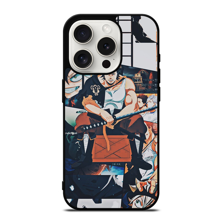 YAMI BLACK CLOVER COLLAGE 2 iPhone 15 Pro Case