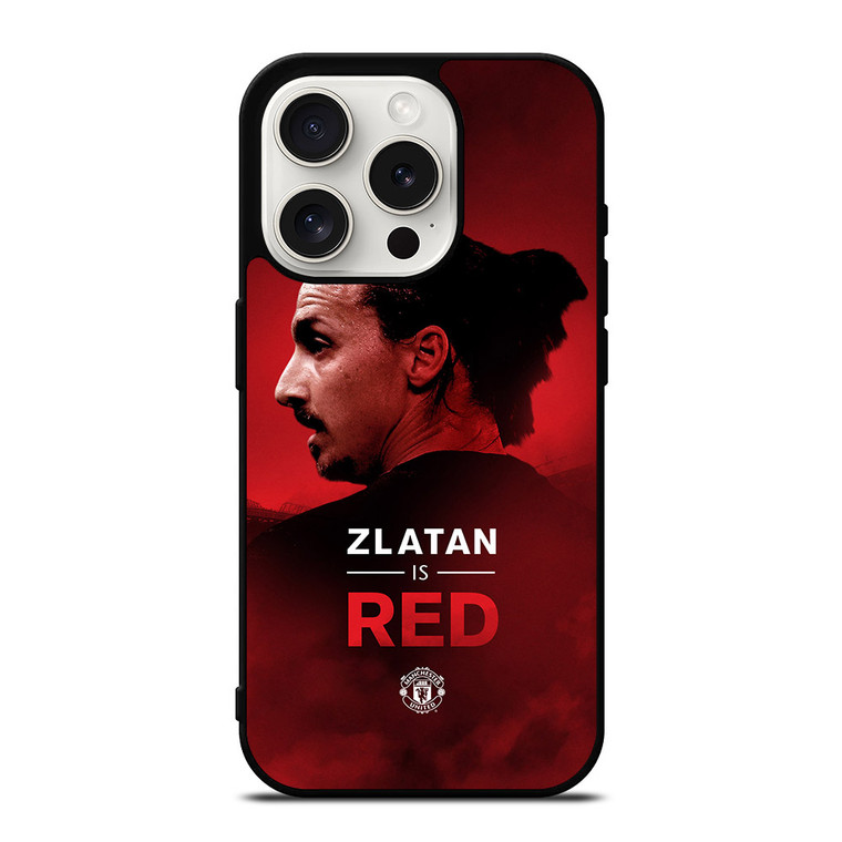 ZLATAN IBRAHIMOVIC RED iPhone 15 Pro Case