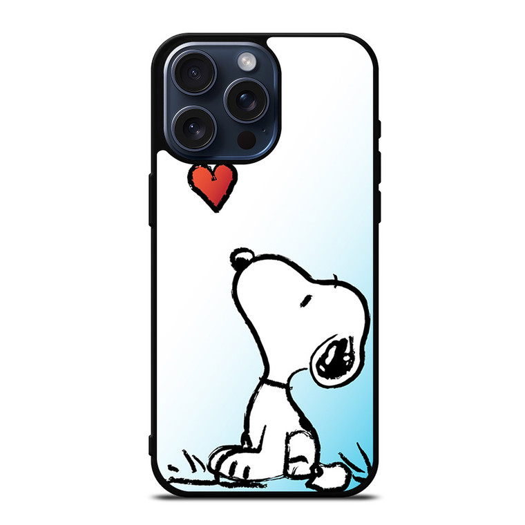 SNOOPY LOVE 2 iPhone 15 Pro Max Case