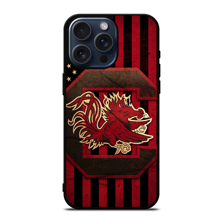 SOUTH CAROLINA GAMECOCKS 3 iPhone 15 Pro Max Case