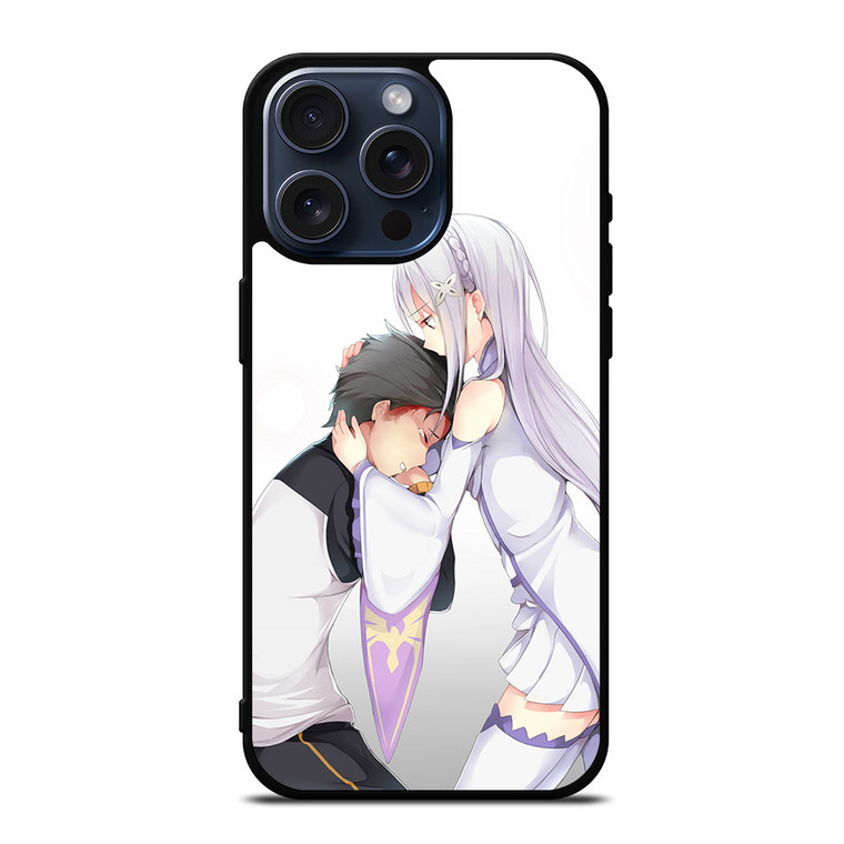 SUBARU AND EMILIA 2 iPhone 15 Pro Max Case