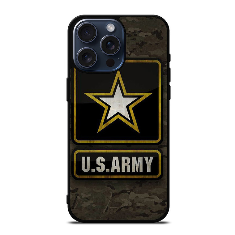 US ARMY MILITARY LOGO iPhone 15 Pro Max Case