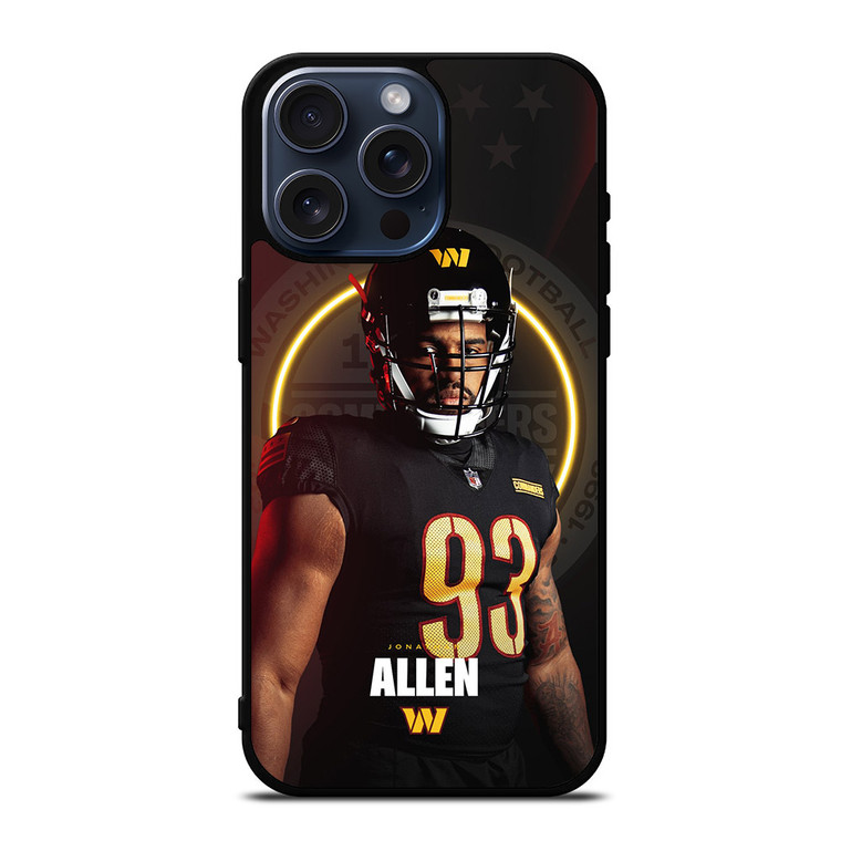 WASHINGTON COMMANDERS ALLEN iPhone 15 Pro Max Case