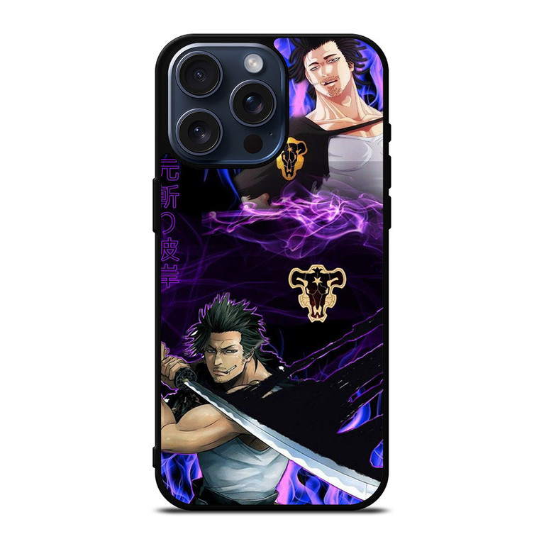 YAMI BLACK CLOVER COOL iPhone 15 Pro Max Case