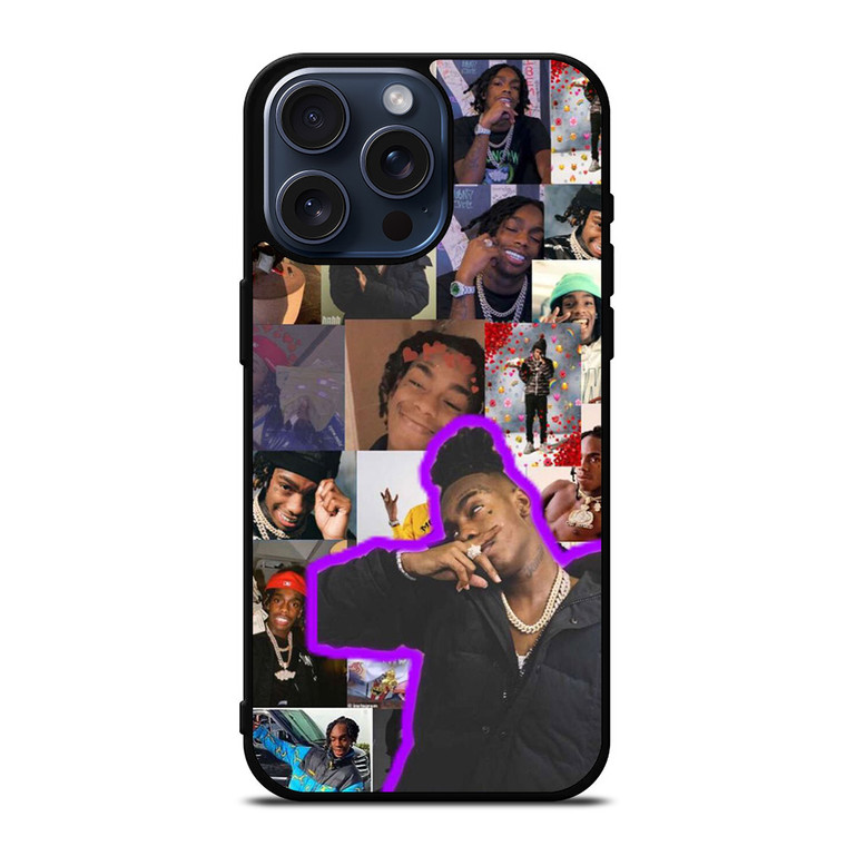 YNW MELLY COLLAGE iPhone 15 Pro Max Case