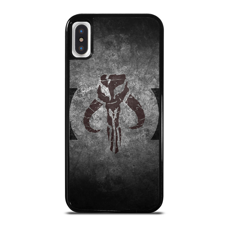MANDALORIAN STARWARS SKULL iPhone X / XS Case MANDALORIAN STARWARS SKULL iPhone X / XS Case