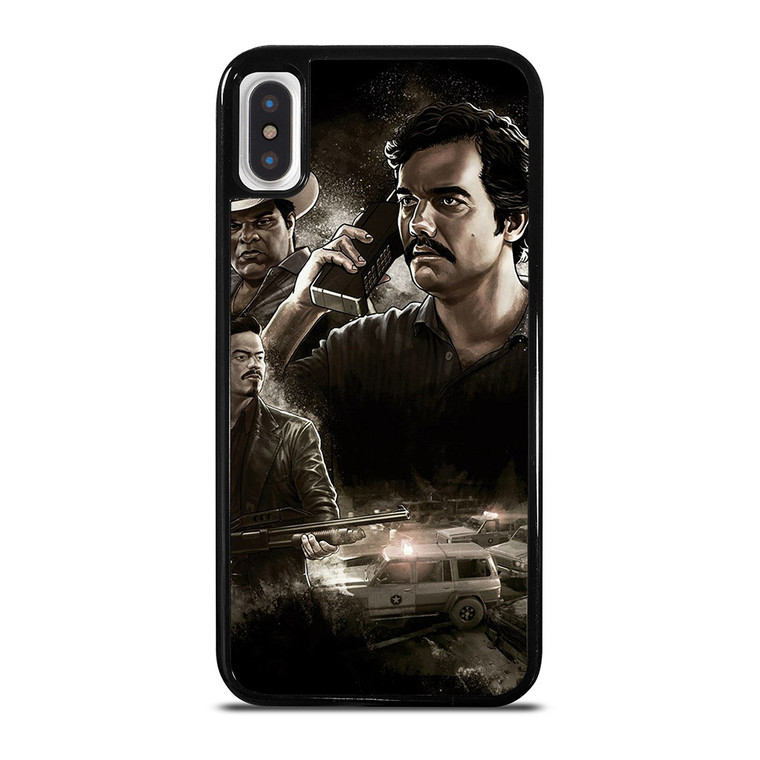 NARCOS CHARACTERS iPhone X / XS Case