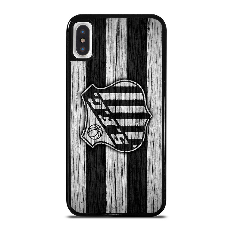 SANTOS FC WOODEN iPhone X / XS Case SANTOS FC WOODEN iPhone X / XS Case