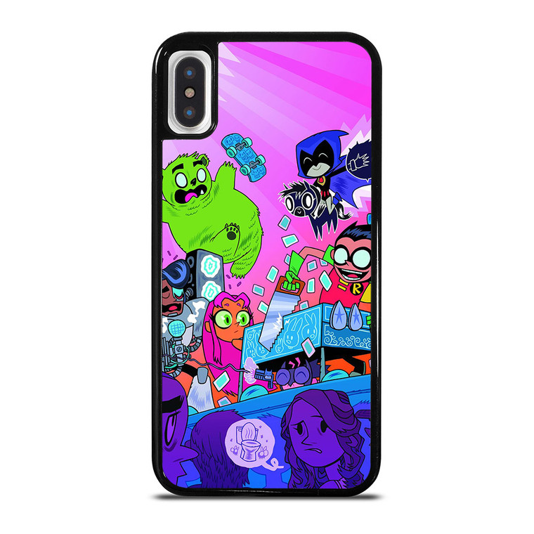 TEEN TITANS ART CARTOON iPhone X / XS Case TEEN TITANS ART CARTOON iPhone X / XS Case