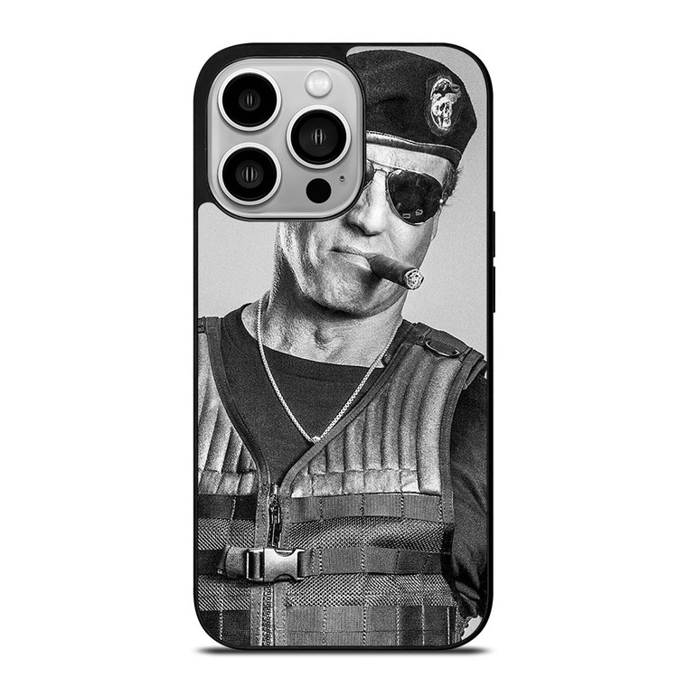 SYLVESTER STALLONE EXPENDABLES iPhone 14 Pro Case