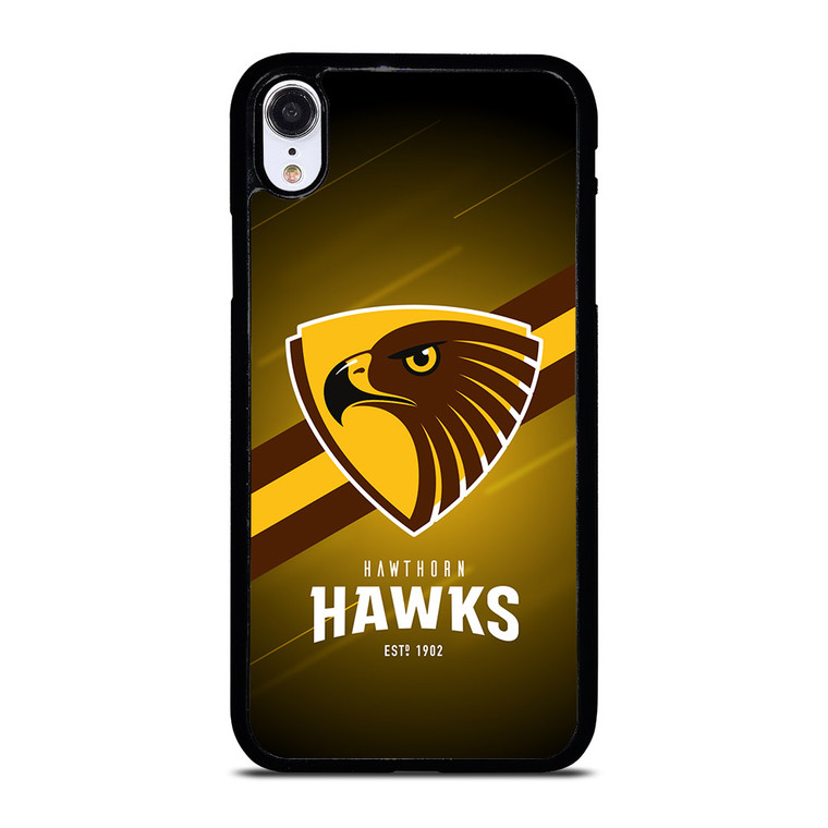 HAWTHORN HAWKS 1902 AFL iPhone XR Case HAWTHORN HAWKS 1902 AFL iPhone XR Case