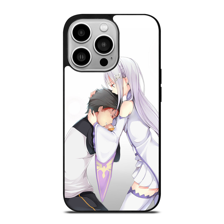 SUBARU AND EMILIA 2 iPhone 14 Pro Case