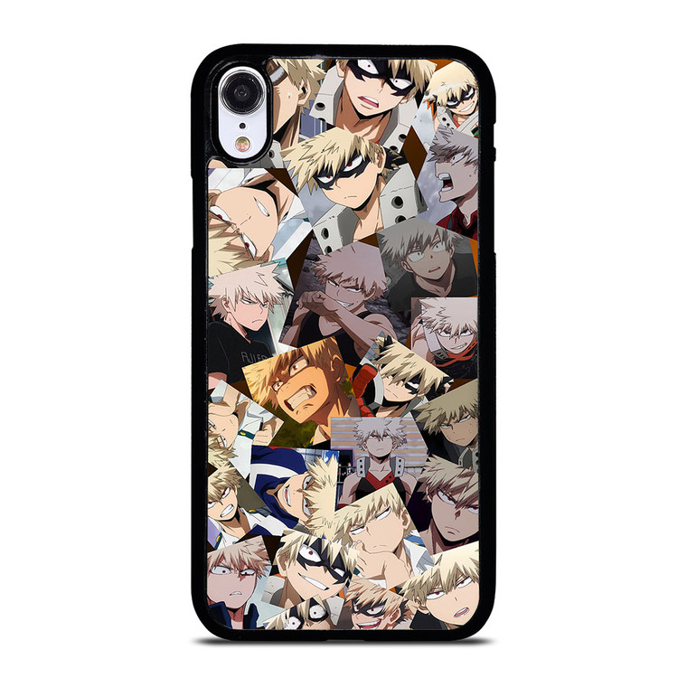 KATSUKI BAKUGO MY HERO ACADEMIA COLLAGE iPhone XR Case KATSUKI BAKUGO MY HERO ACADEMIA COLLAGE iPhone XR Case