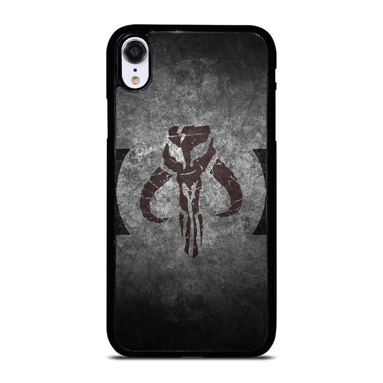 MANDALORIAN STARWARS SKULL iPhone XR Case MANDALORIAN STARWARS SKULL iPhone XR Case