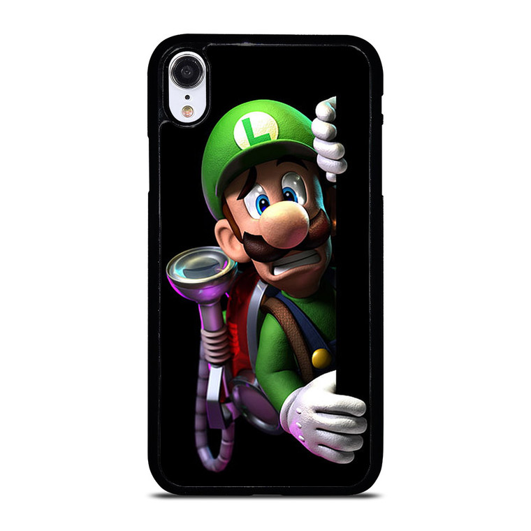 SCARED LUIGI SUPER MARIO BROS iPhone XR Case SCARED LUIGI SUPER MARIO BROS iPhone XR Case