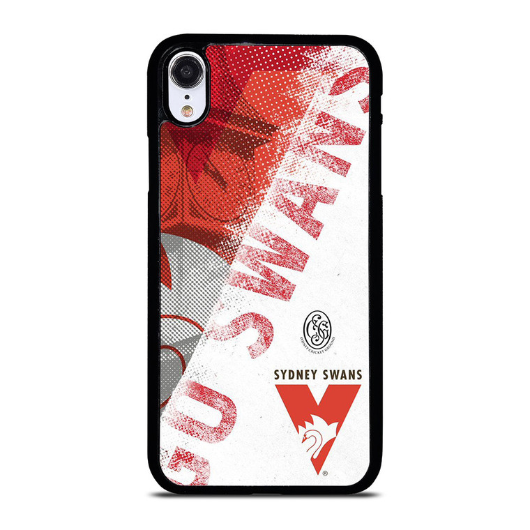 SYDNEY SWANS AFL LOGO iPhone XR Case SYDNEY SWANS AFL LOGO iPhone XR Case