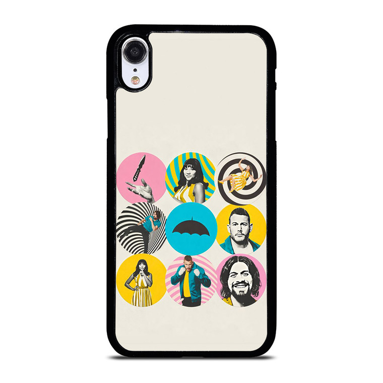 THE UMBRELLA ACADEMY CHARACTERS iPhone XR Case THE UMBRELLA ACADEMY CHARACTERS iPhone XR Case