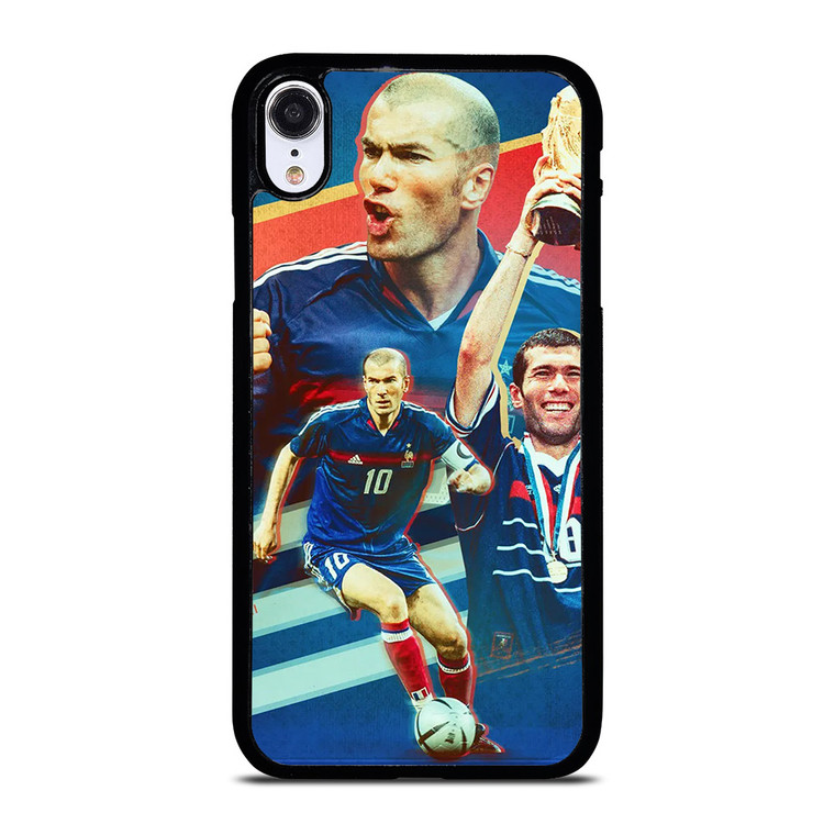 ZINEDINE ZIDANE LEGEND FOOTBALL iPhone XR Case ZINEDINE ZIDANE LEGEND FOOTBALL iPhone XR Case
